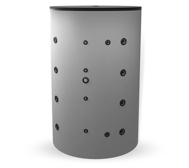 Буферен съд 2000 литра ЕЛДОМ с 1 серпентина