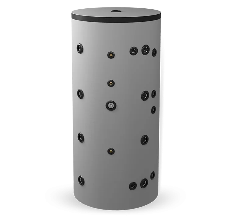 Буферен съд 500 литра ЕЛДОМ с 3 серпентини