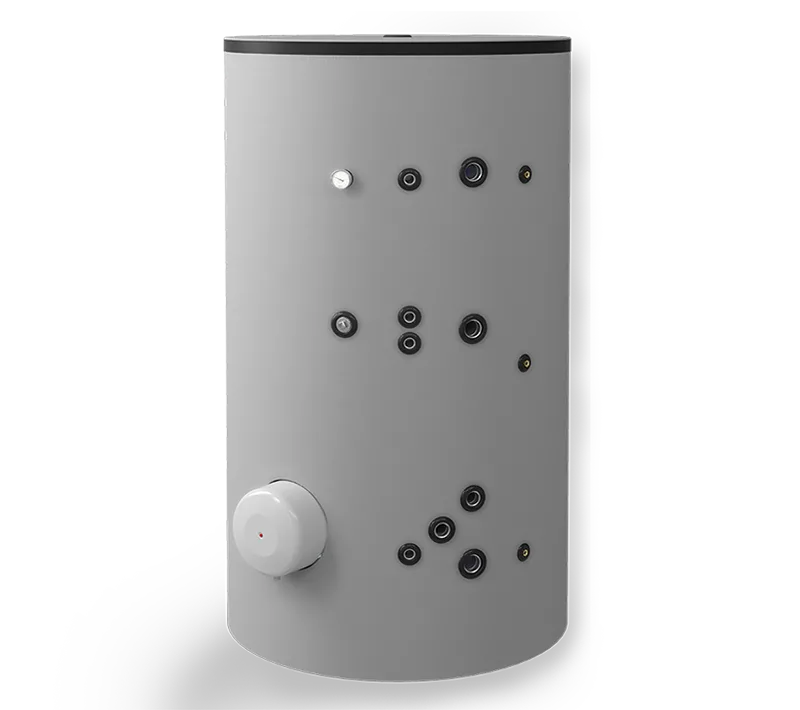 Стоящ бойлер 1500 литра ЕЛДОМ с 2 серпентини