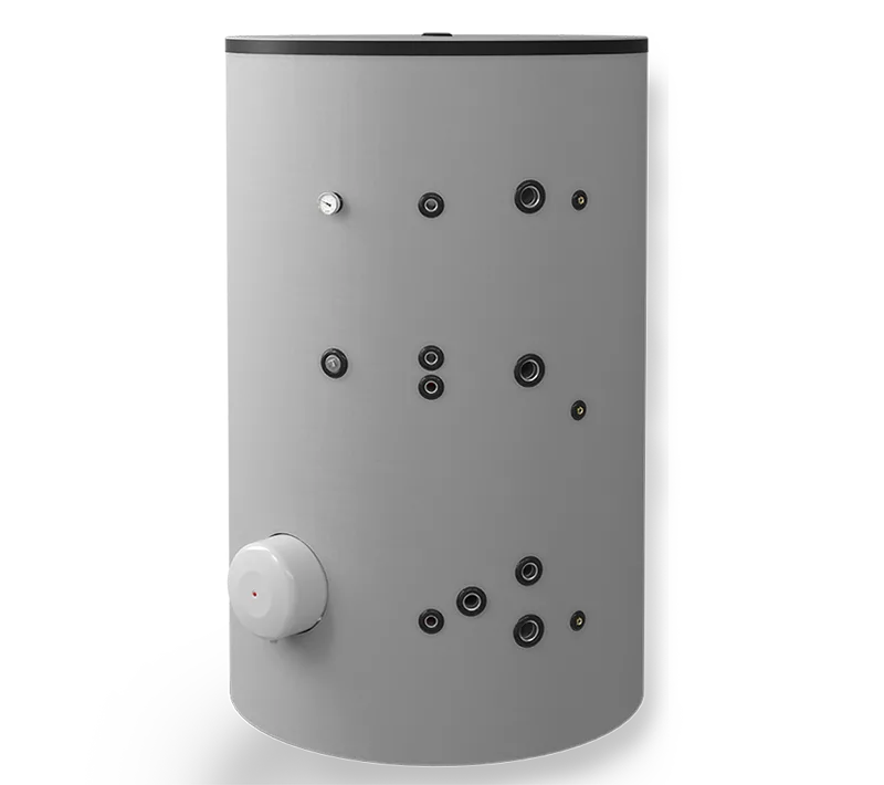 Стоящ бойлер 2000 литра ЕЛДОМ с 2 серпентини