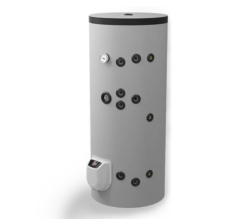 Стоящ бойлер 200 литра ЕЛДОМ с 2 серпентини