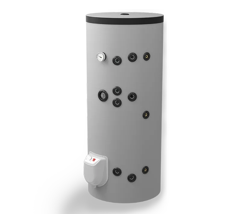 Стоящ бойлер 200 литра ЕЛДОМ с 2 серпентини