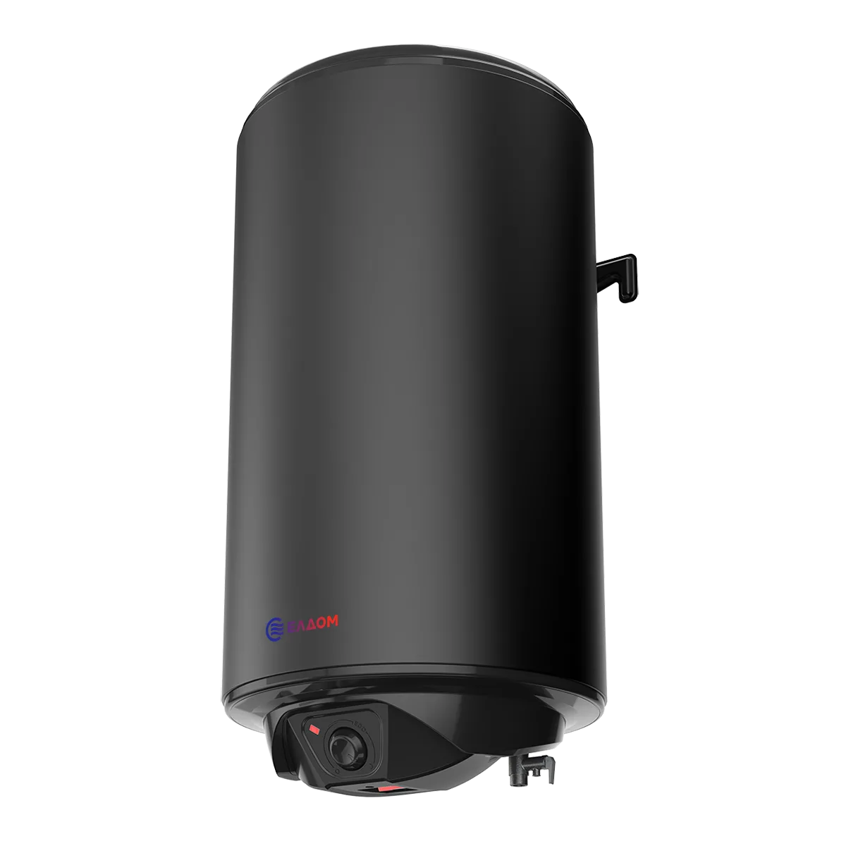 Вертикален бойлер 80 литра ЕЛДОМ, черен мат