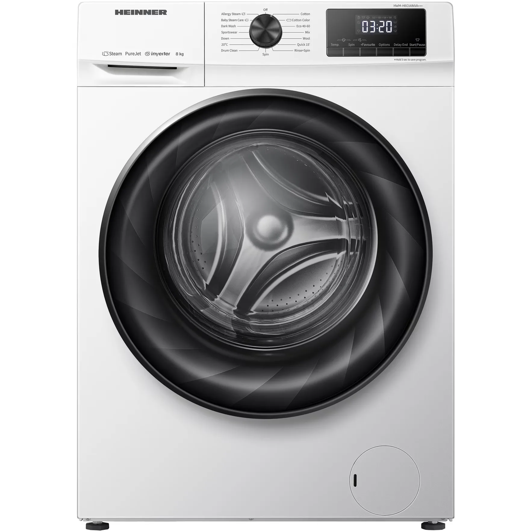 Пералня HEINNER HWM-H8014INVA+++