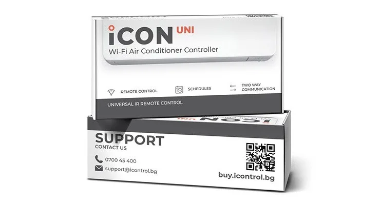 Интелигентно Wi-Fi управление за климатици iCON UNI