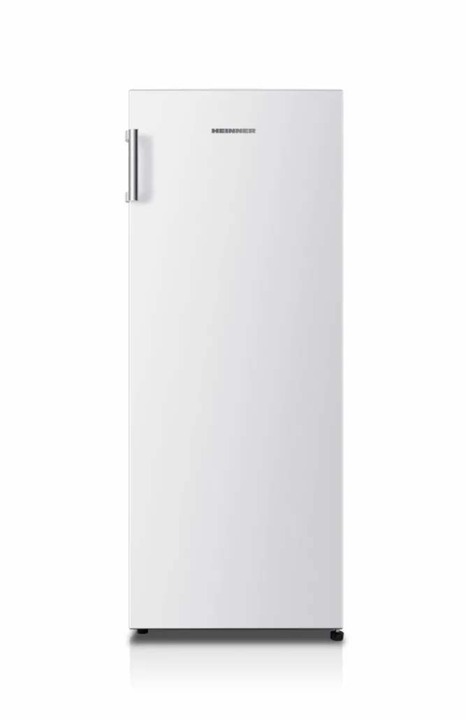 Вертикален фризер HEINNER HFF-HS165E++, 165 L, 5 отделения, Бял