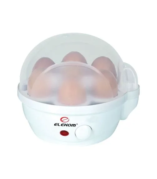 Яйцеварка ЕК-109, 350W, Уред за варене на яйца, Капацитет 7 яйца, 3 нива на варене, Звук при готовност