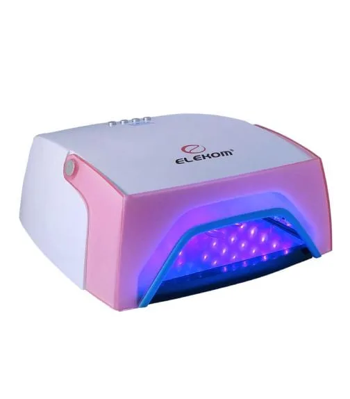 UV LED Лампа ЕК-050, Лампа за педикюр и маникюр, Професионална, Съвместима с всички видове UV гел