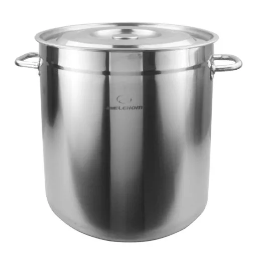Голям казан с капак ЕК-KZ97L, 97 литра, 50х50 см, Инокс