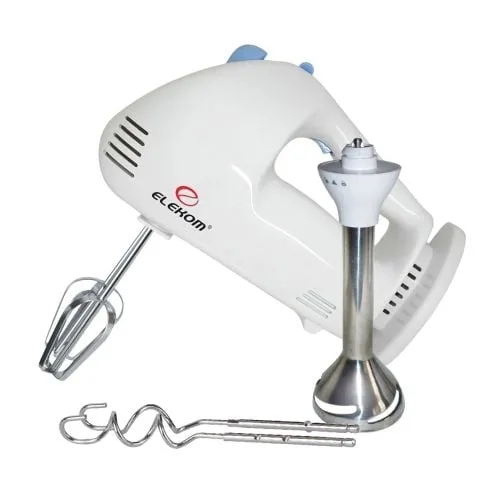 Миксер с пасатор ЕК 102 S/S, 6 Степени на работа, 200W, Метални куки за месене на тесто