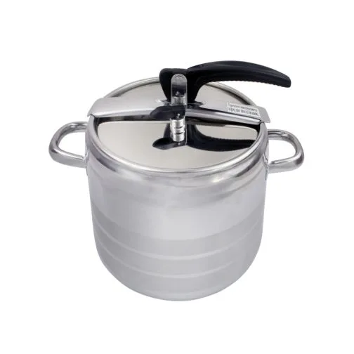 Тенджера под налягане ЕК-10А, 9 л., Индукционно трислойно дъно, Инокс