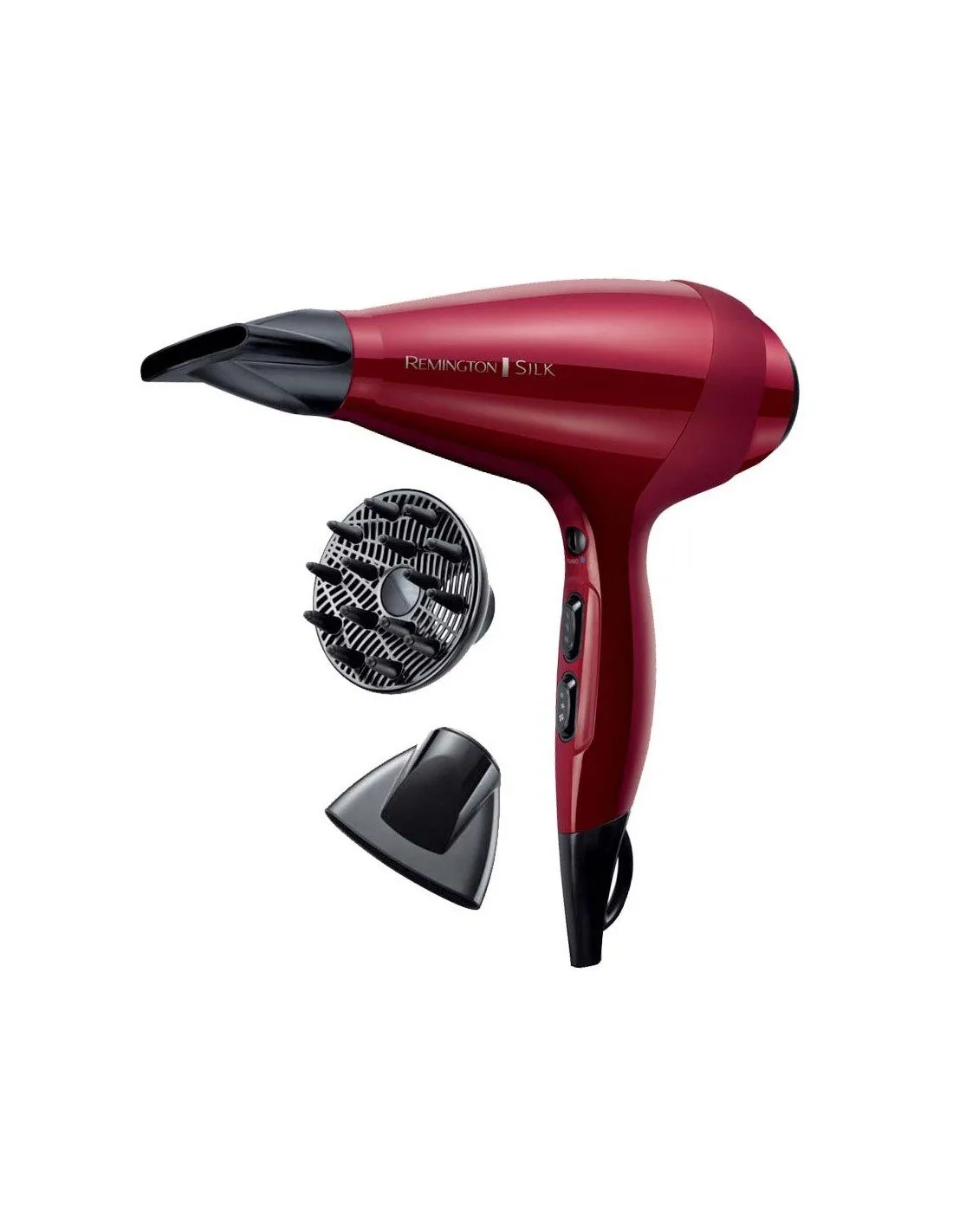 Сешоар Remington AC9096 Silk, 2 концентратора и дифузер, 2400W